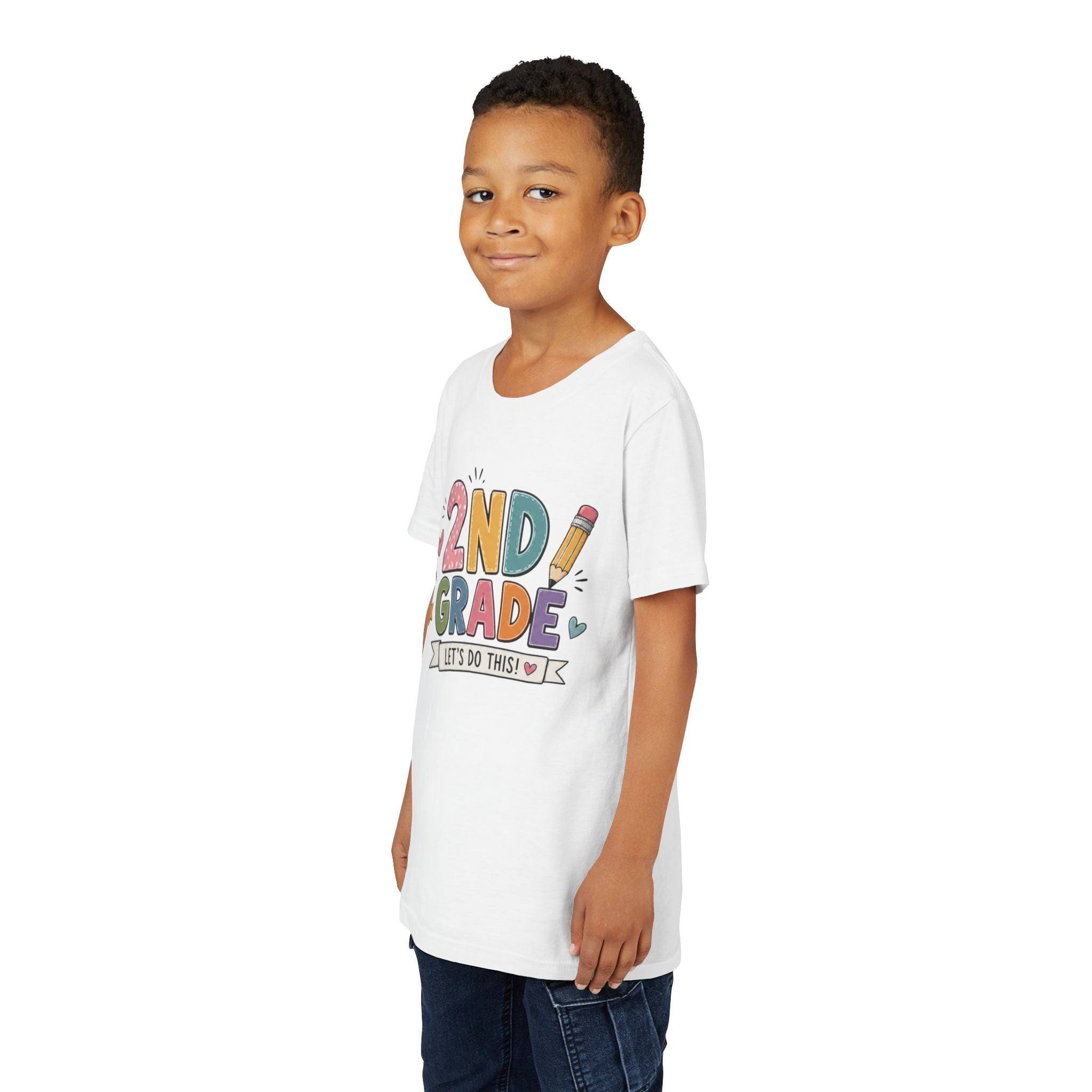 2nd Grade Graphic T-Shirt "Let's Do This" – Back to School Youth T-Shirt