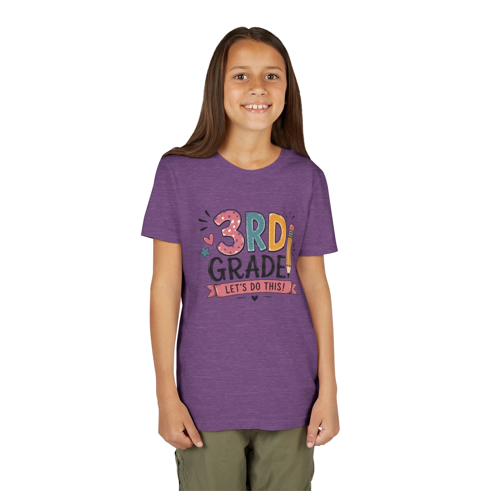 3rd Grade Graphic T-Shirt "Let's Do This" Back-to-School Shirt