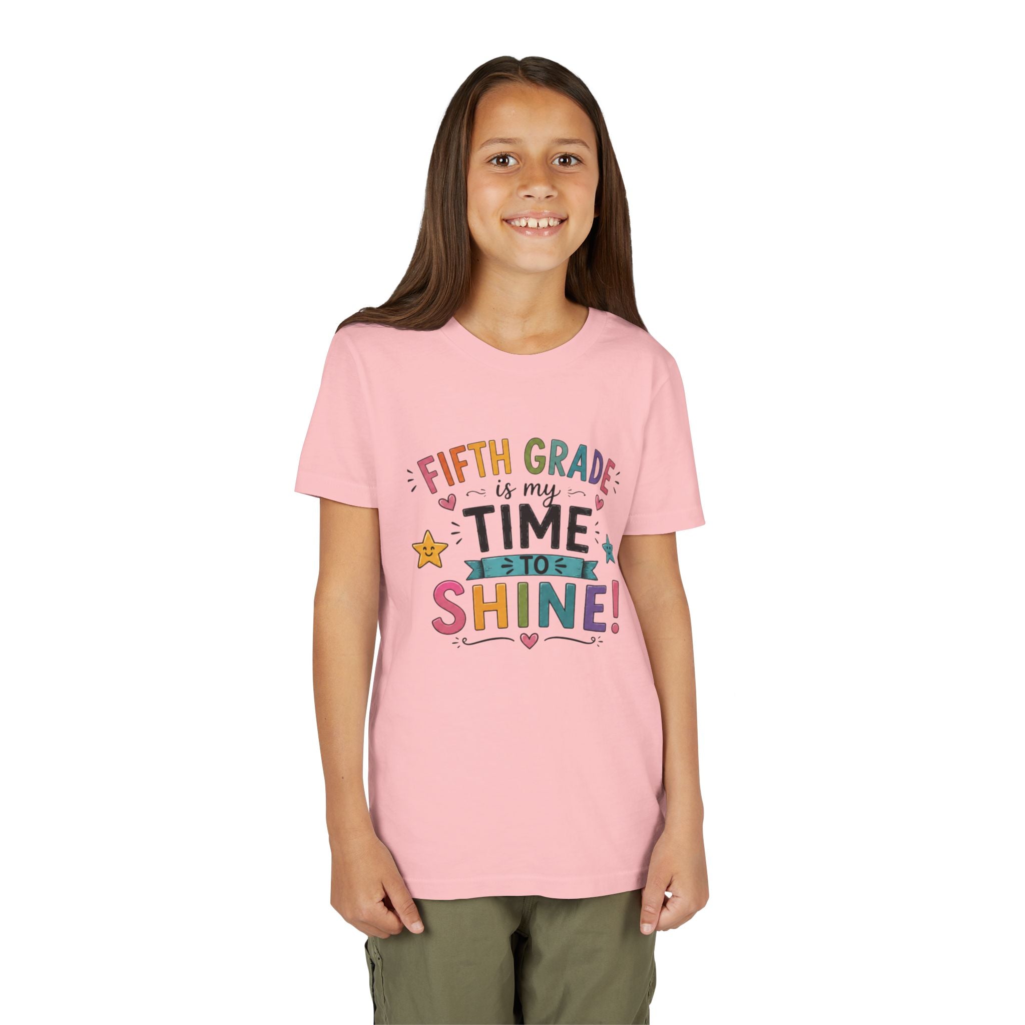 Fifth Grade Is My Time To Shine Youth Tee