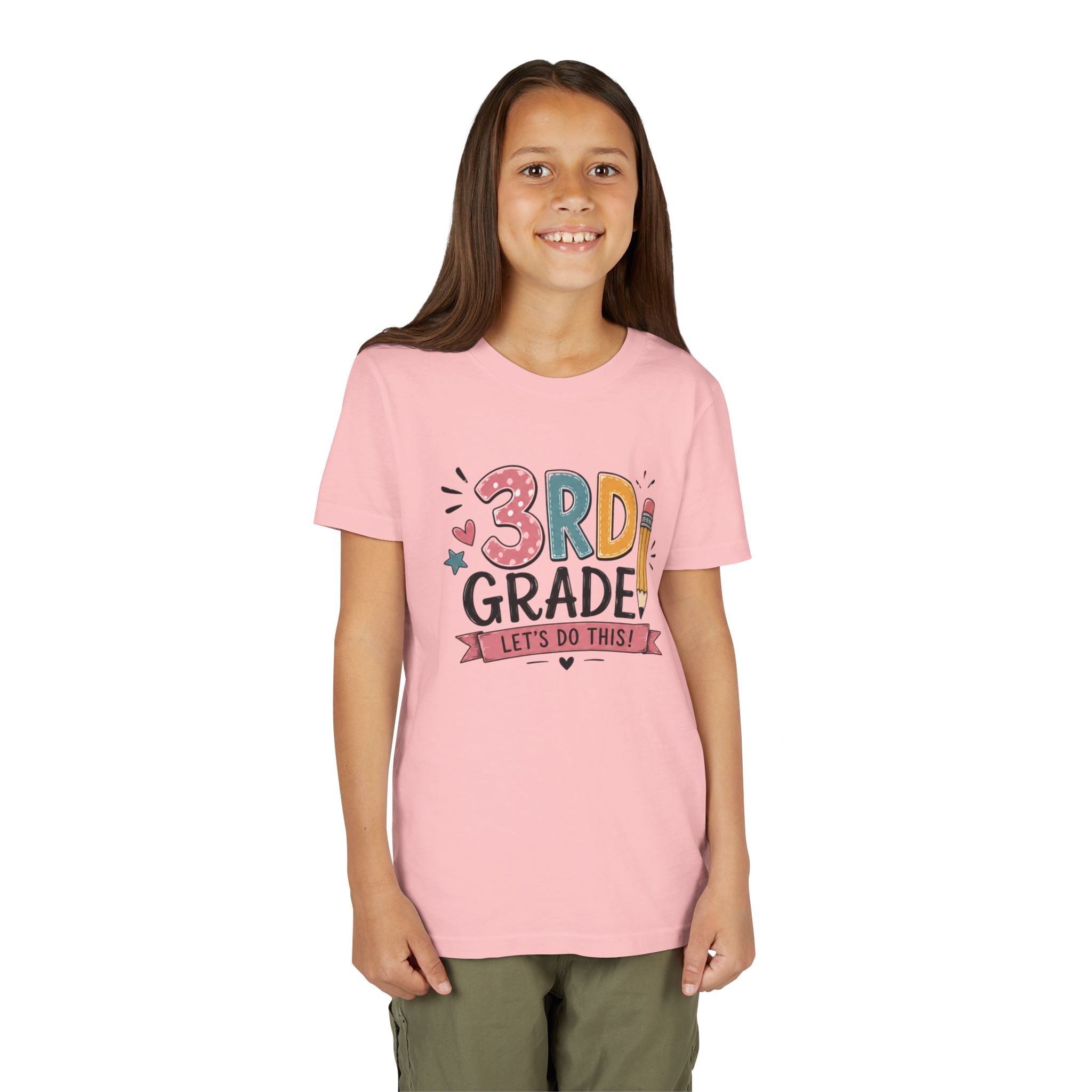 3rd Grade Graphic T-Shirt "Let's Do This" Back-to-School Shirt