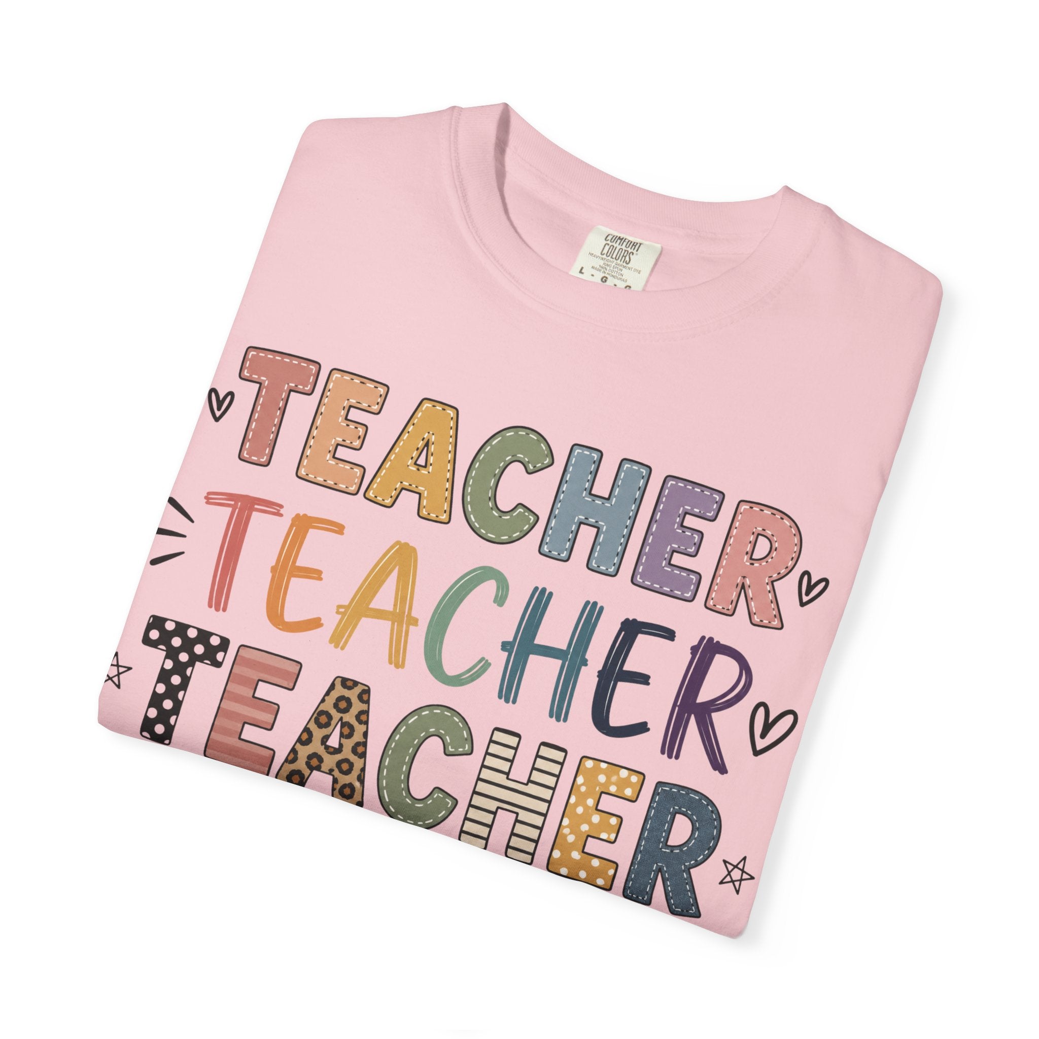 Teacher Graphic T-Shirt — Colorful Teacher Appreciation Tee