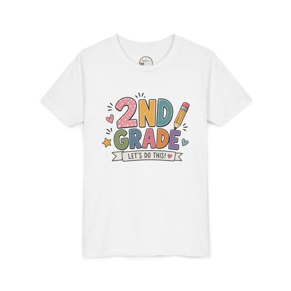 2nd Grade Graphic T-Shirt "Let's Do This" – Back to School Youth T-Shirt