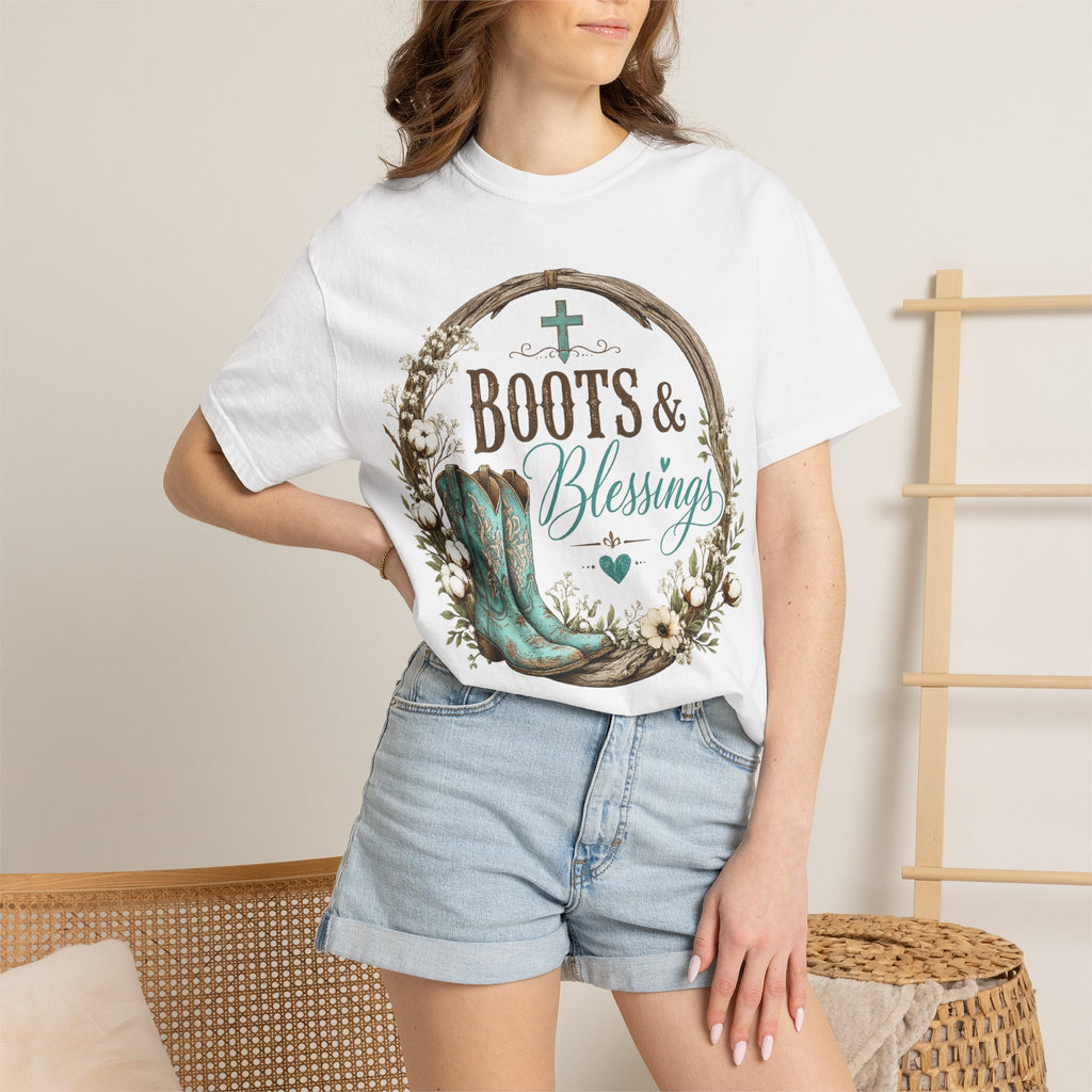 Boots & Blessings Graphic T-Shirt