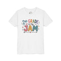 2nd Grade Is My Jam Graphic T-Shirt— Cute Colorful Back-to-School Shirt