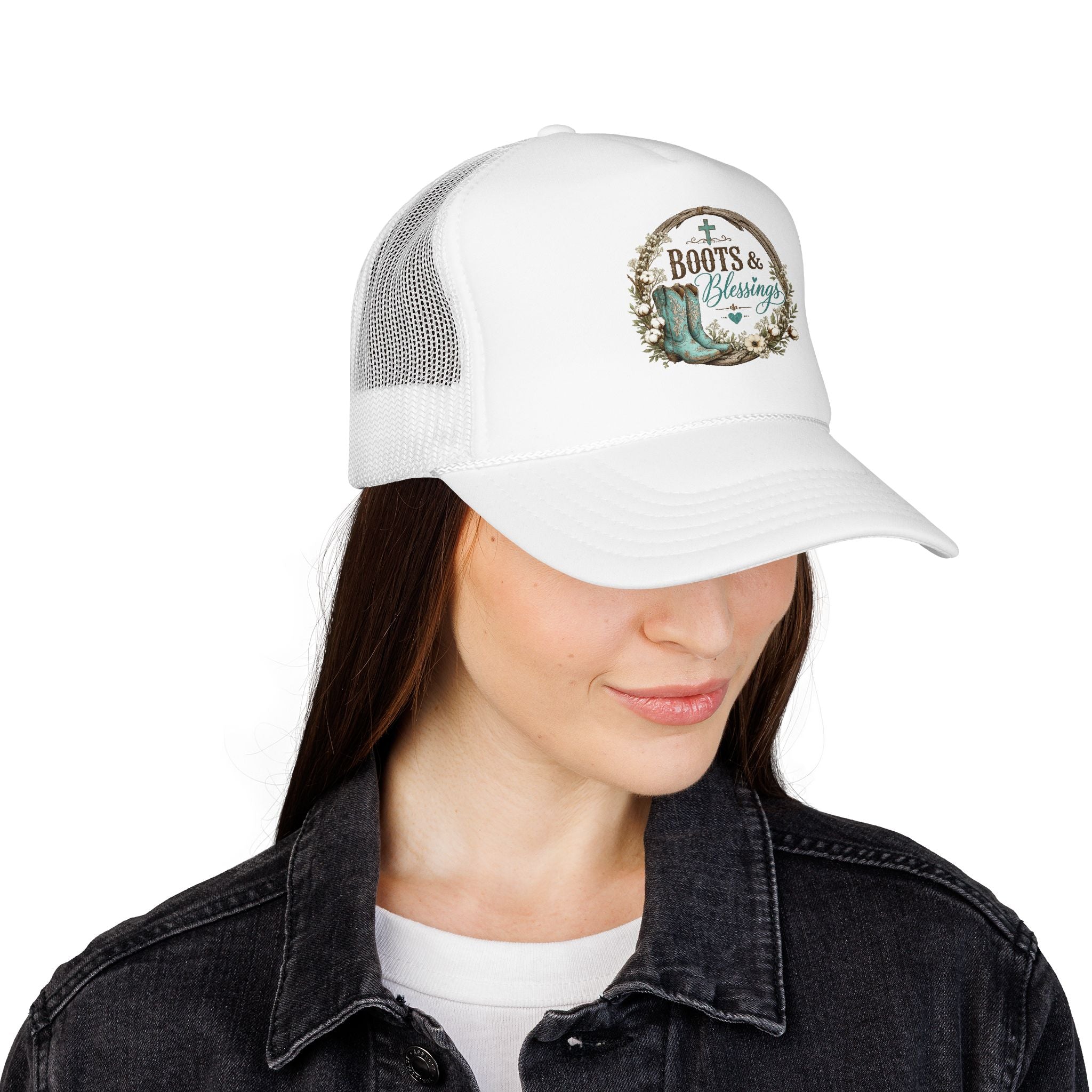 Boots & Blessings Trucker Hat