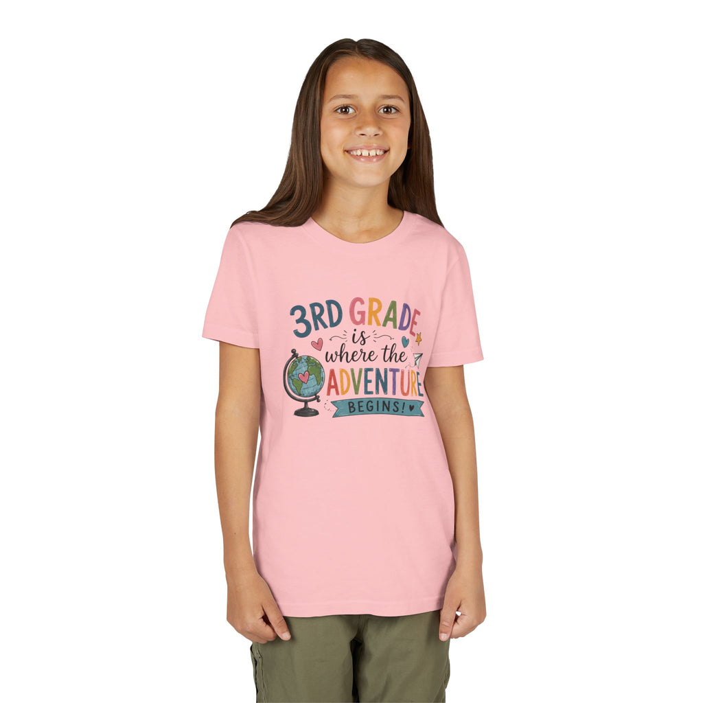 3rd Grade Adventure Begins graphic T-Shirt