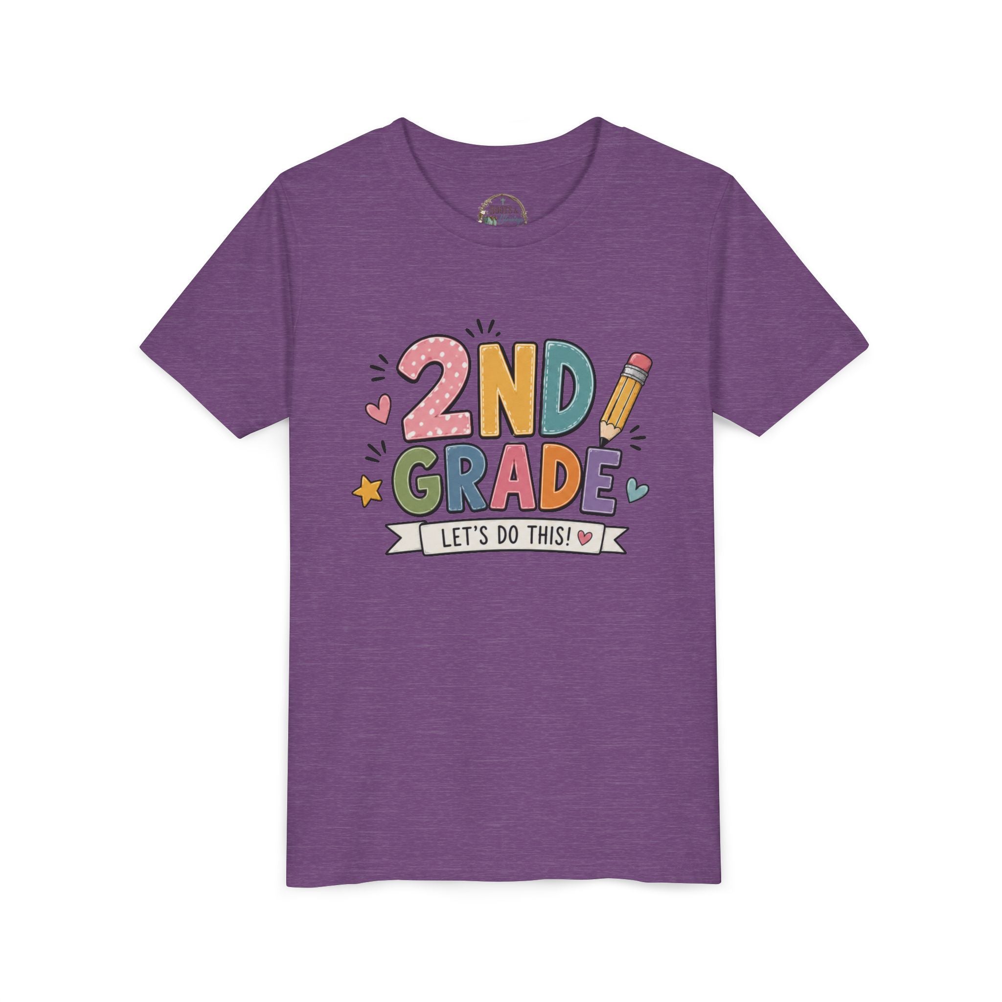 2nd Grade Graphic T-Shirt "Let's Do This" – Back to School Youth T-Shirt