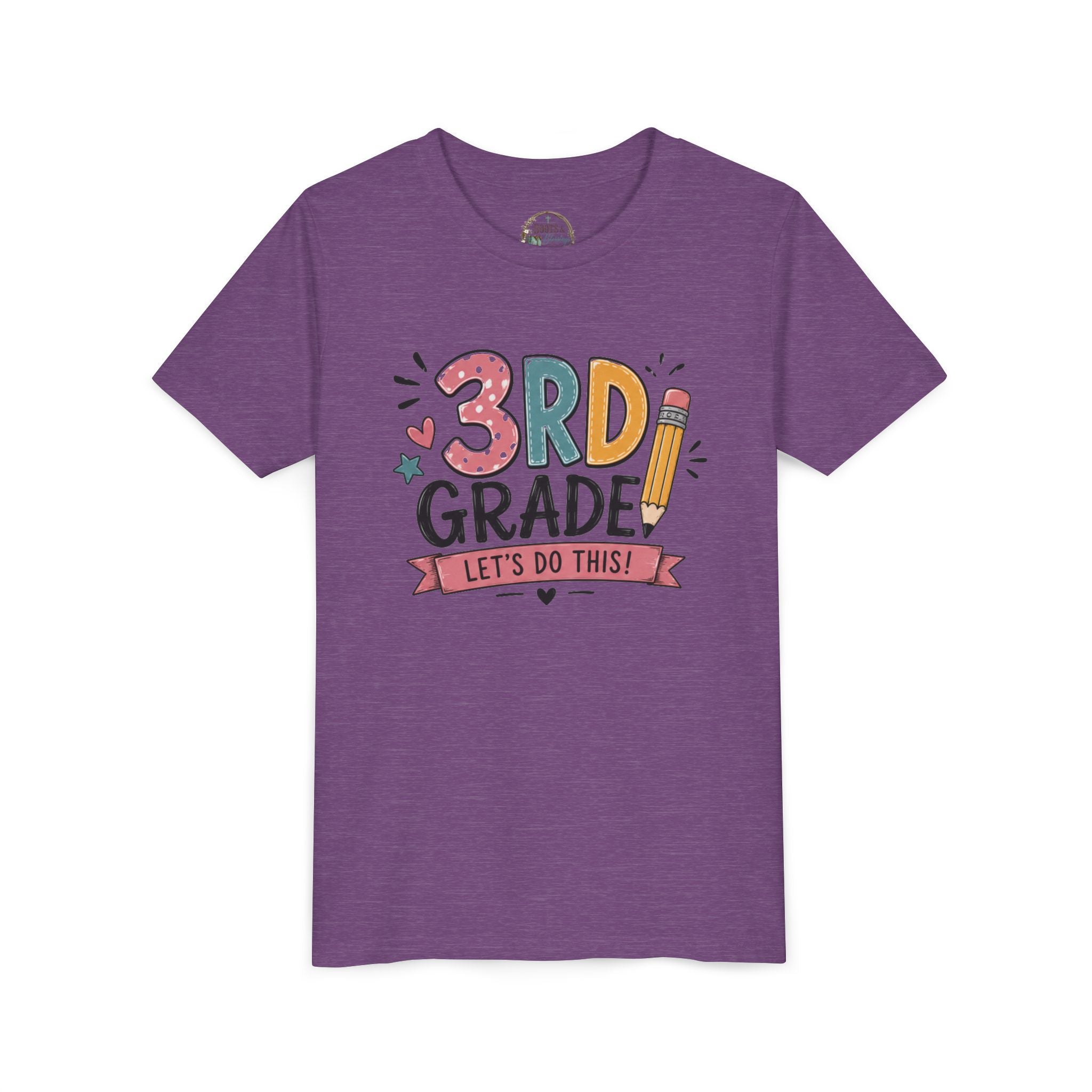 3rd Grade Graphic T-Shirt "Let's Do This" Back-to-School Shirt