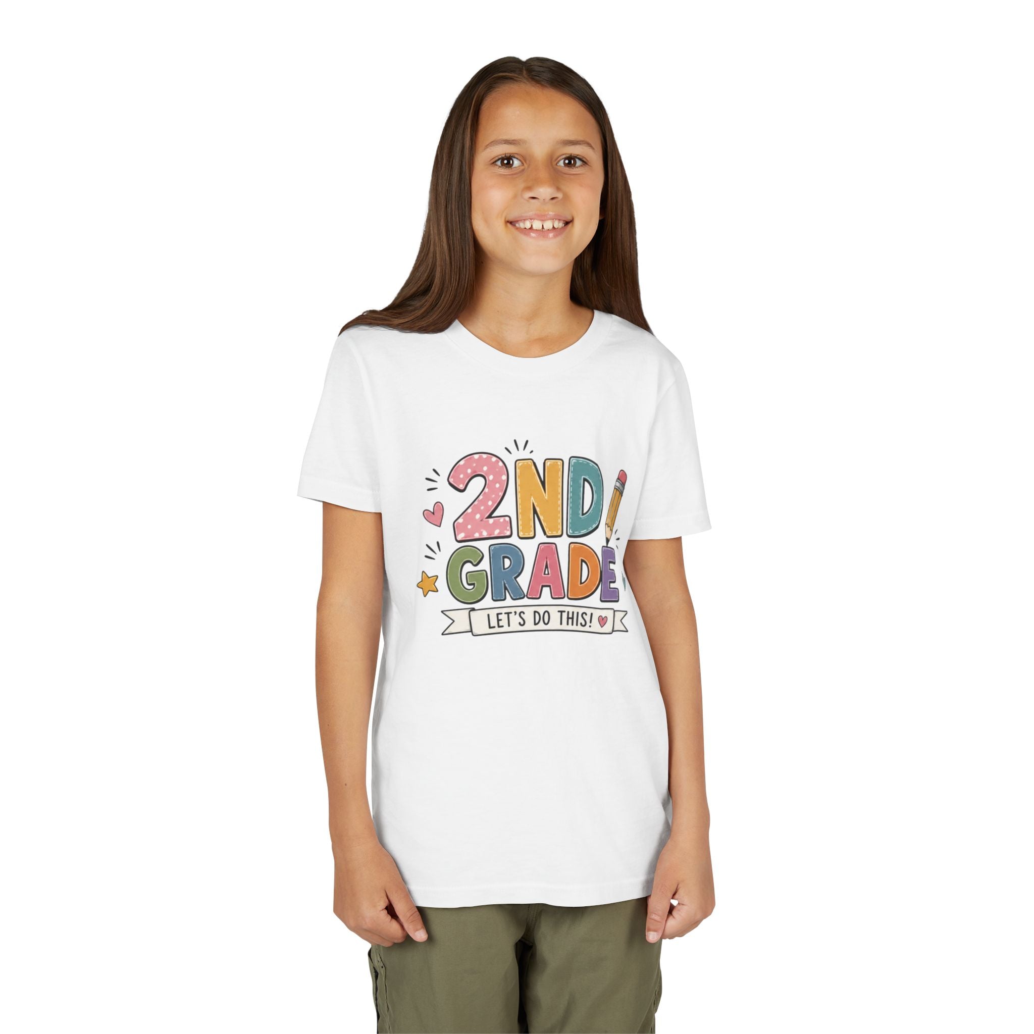 2nd Grade Graphic T-Shirt "Let's Do This" – Back to School Youth T-Shirt