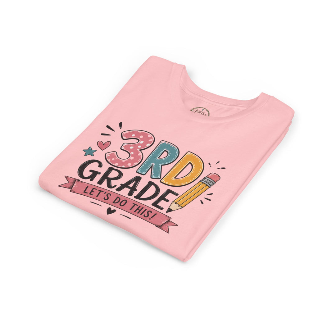 3rd Grade Graphic T-Shirt "Let's Do This" Back-to-School Shirt
