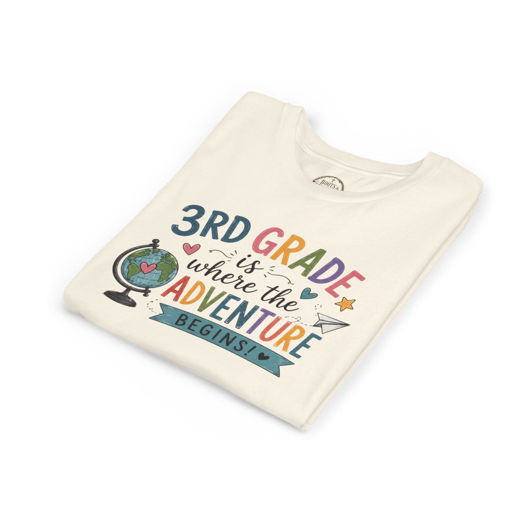 3rd Grade Adventure Begins graphic T-Shirt