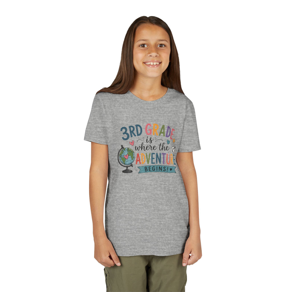 3rd Grade Adventure Begins graphic T-Shirt