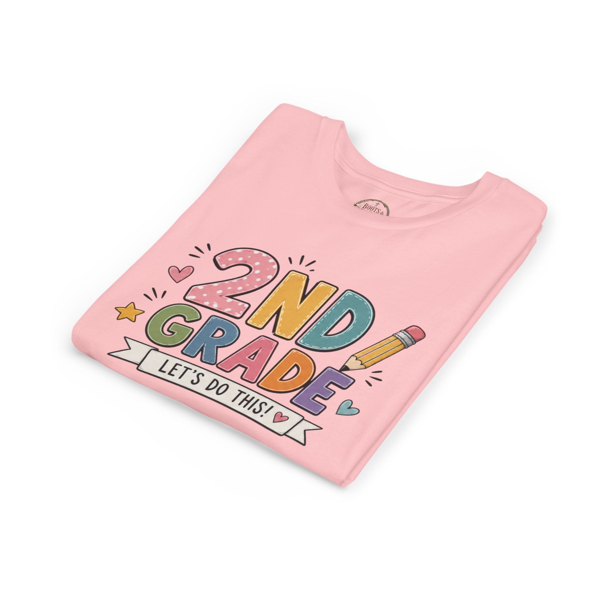 2nd Grade Graphic T-Shirt "Let's Do This" – Back to School Youth T-Shirt