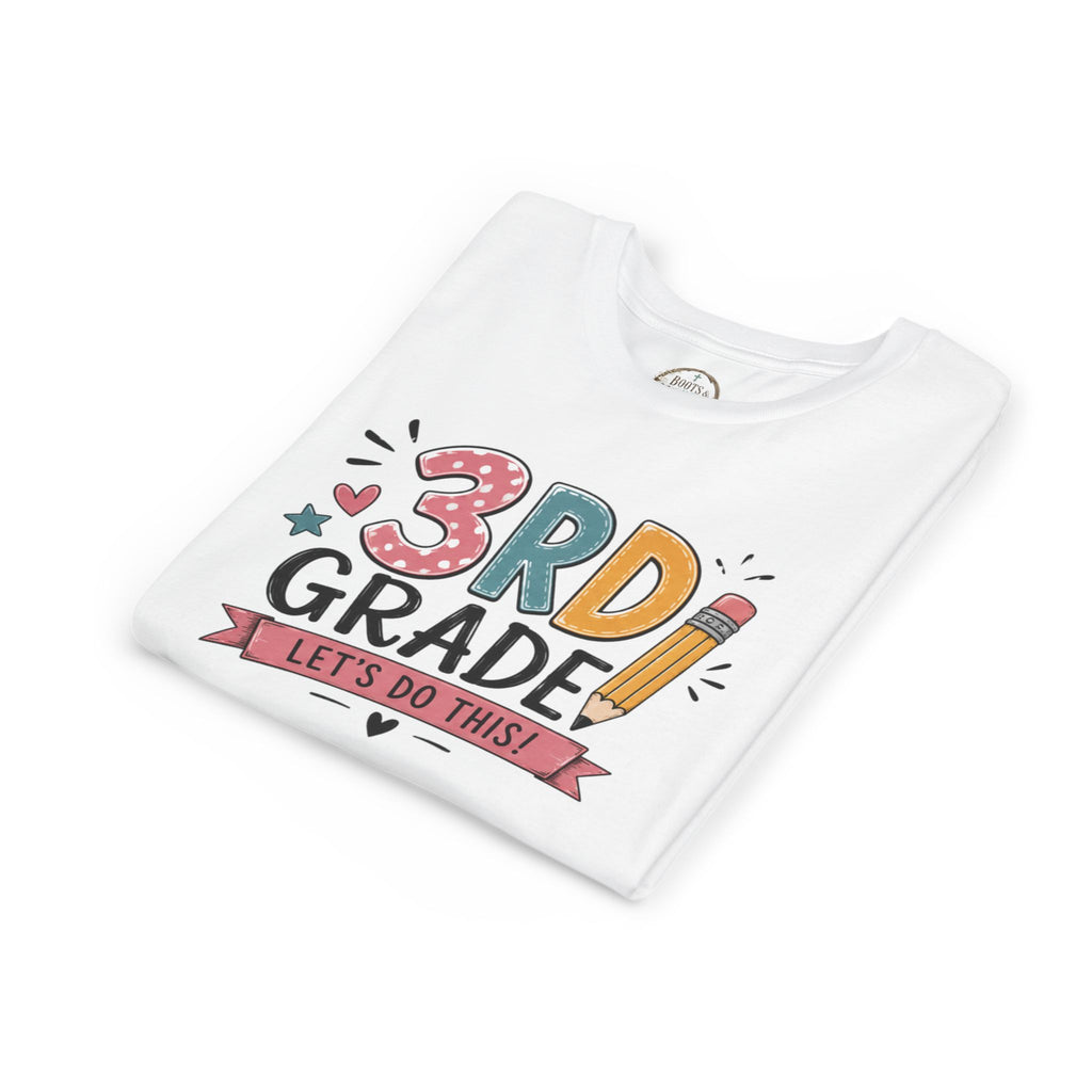 3rd Grade Graphic T-Shirt "Let's Do This" Back-to-School Shirt