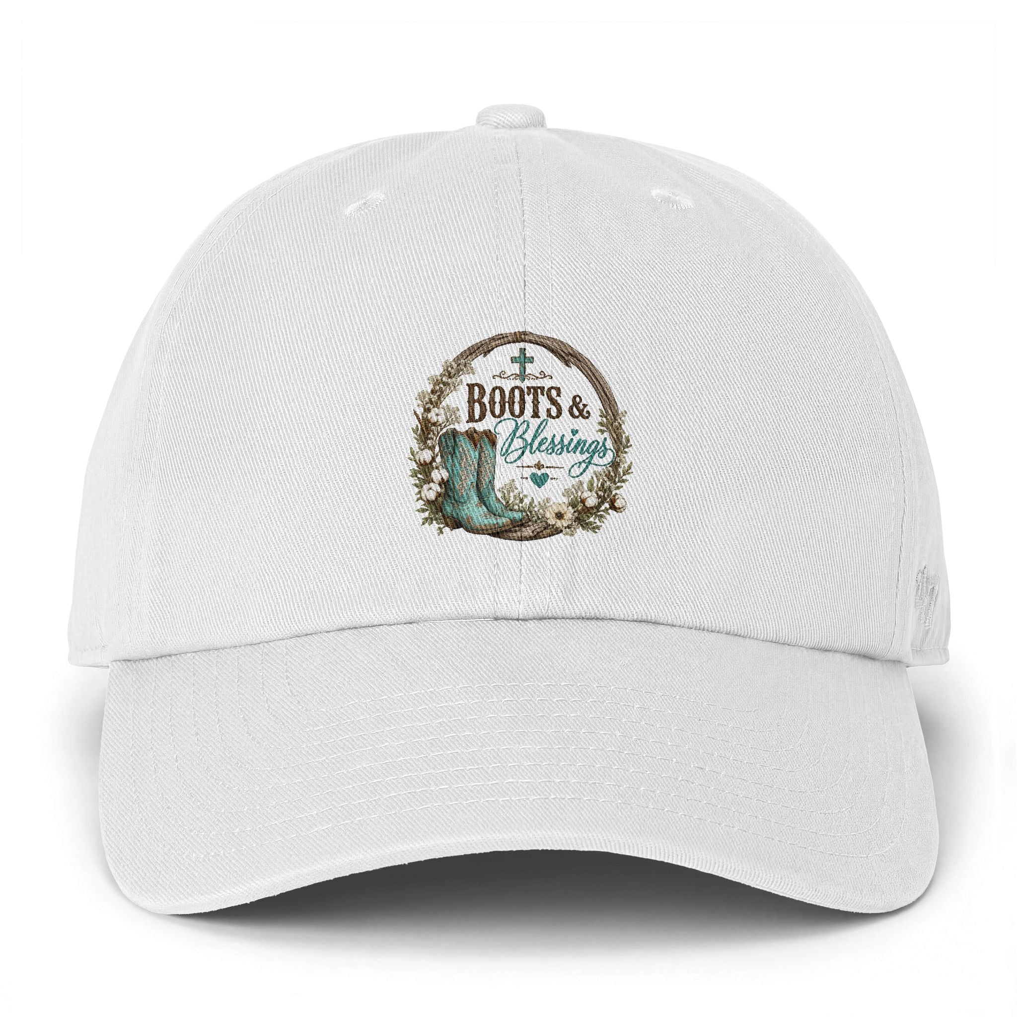 Boots & Blessings Embroidered Cap