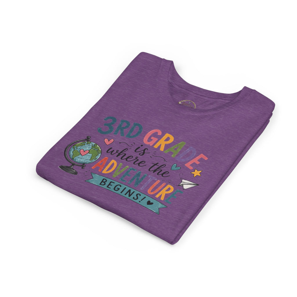 3rd Grade Adventure Begins graphic T-Shirt