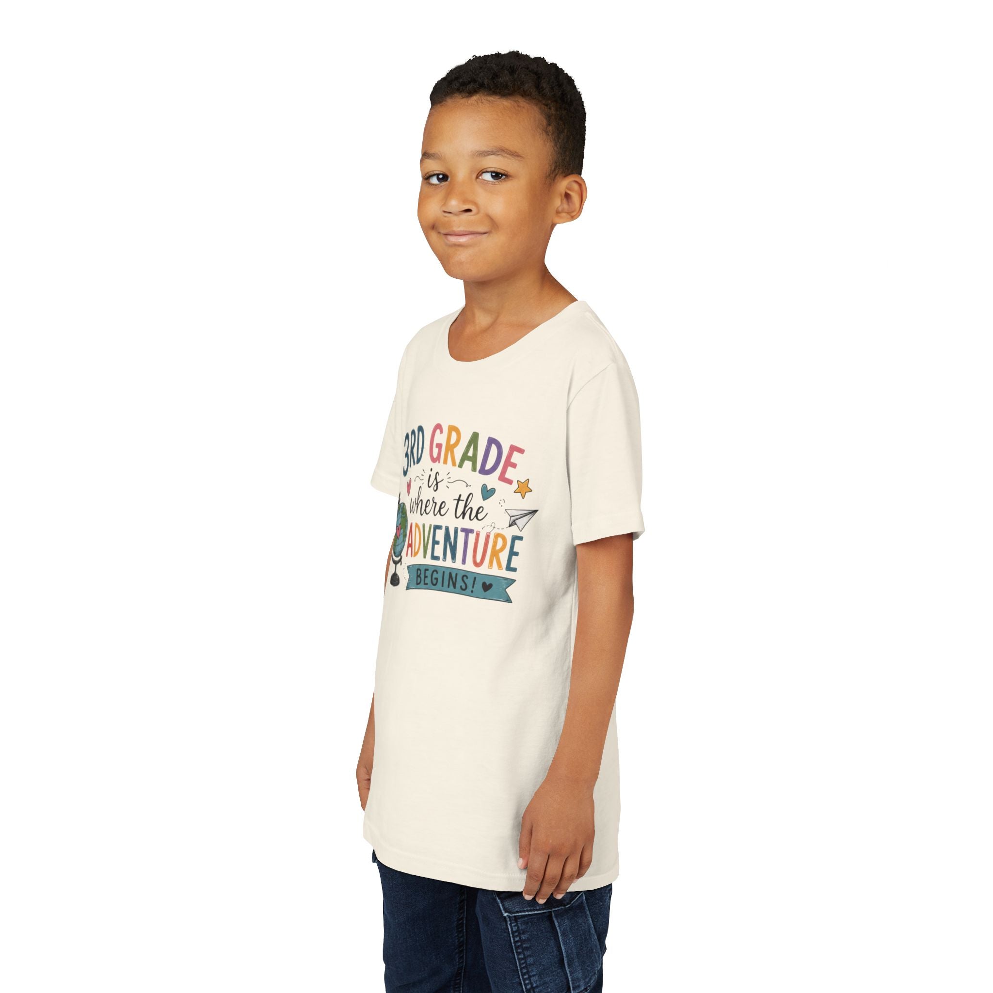 3rd Grade Adventure Begins graphic T-Shirt