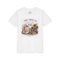 Youth Graphic T-Shirt - "Pray, Trust, Go. God's Got You" Back-to-School Sunflower Backpack Design