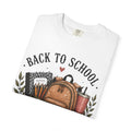 Adult Back to School Graphic T-Shirt — “Back to School, new year new goals”