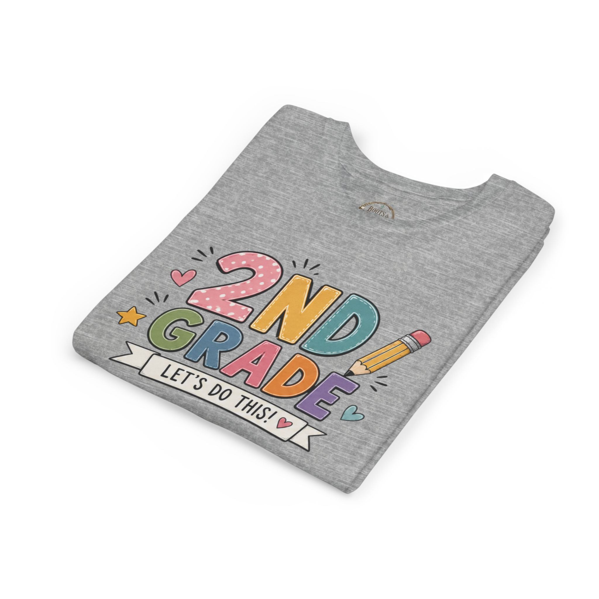 2nd Grade Graphic T-Shirt "Let's Do This" – Back to School Youth T-Shirt