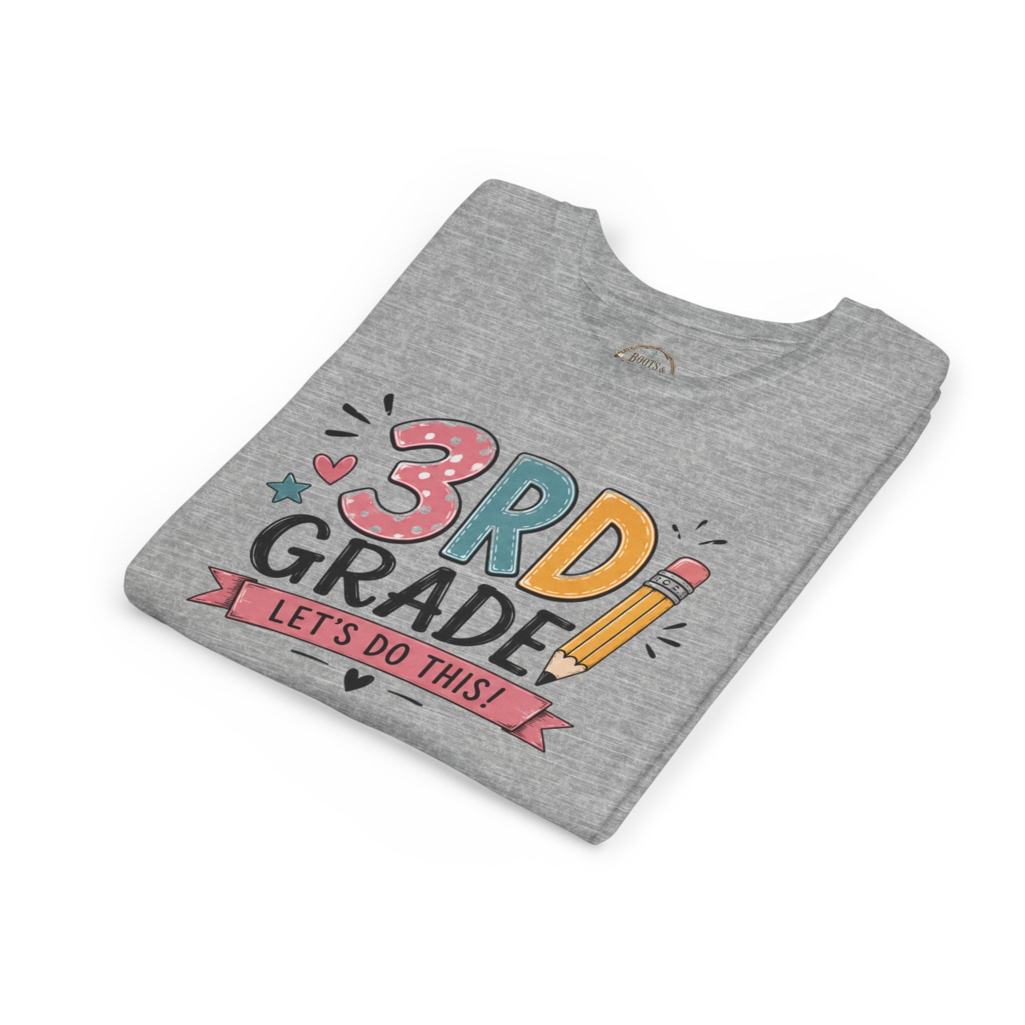 3rd Grade Graphic T-Shirt "Let's Do This" Back-to-School Shirt