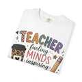 Teacher T-Shirt - "Fueling Minds, Inspiring Futures" Coffee & Pencil Design