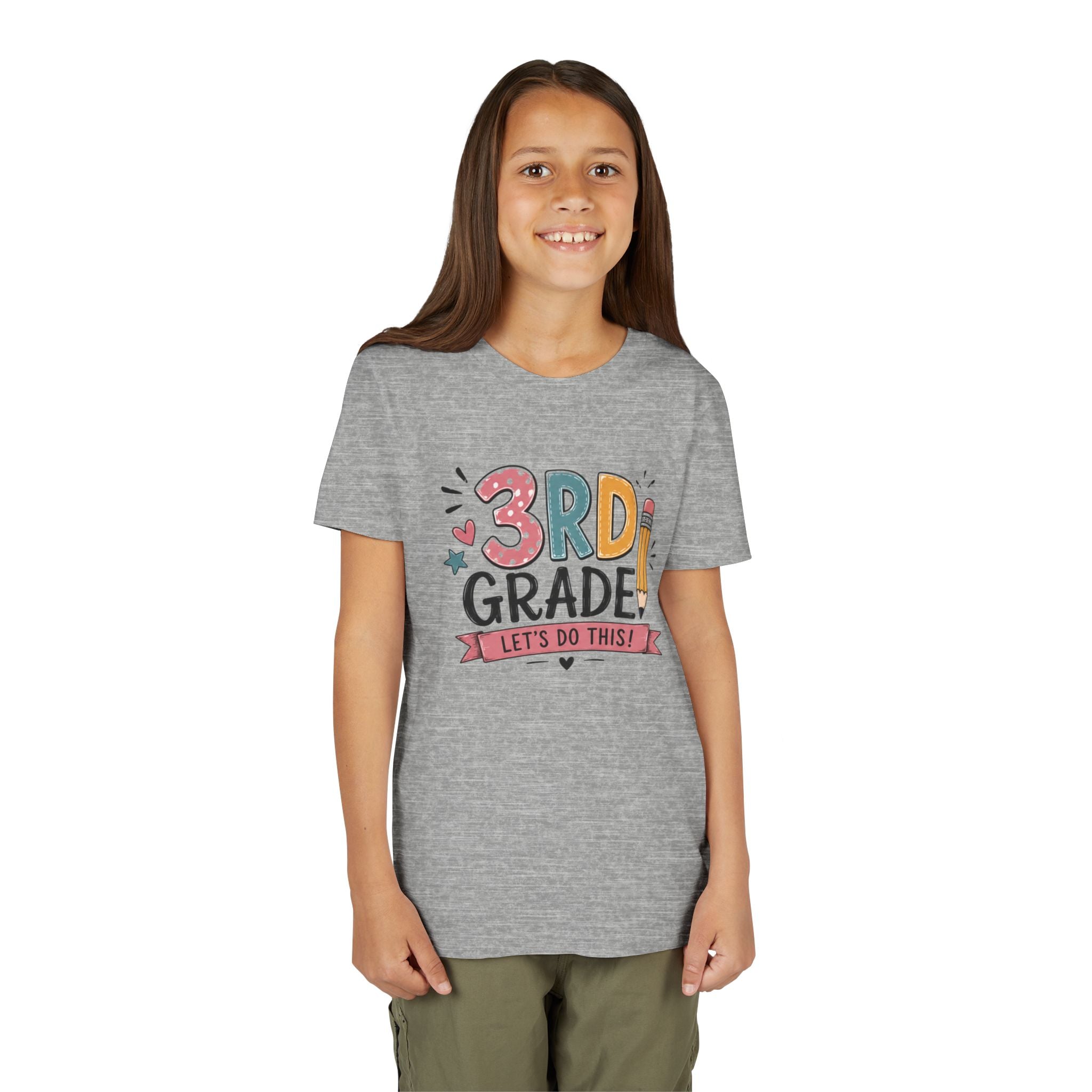 3rd Grade Graphic T-Shirt "Let's Do This" Back-to-School Shirt