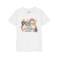 Pre-K Adventure Begins Youth Tee — Back to School Preschool Shirt