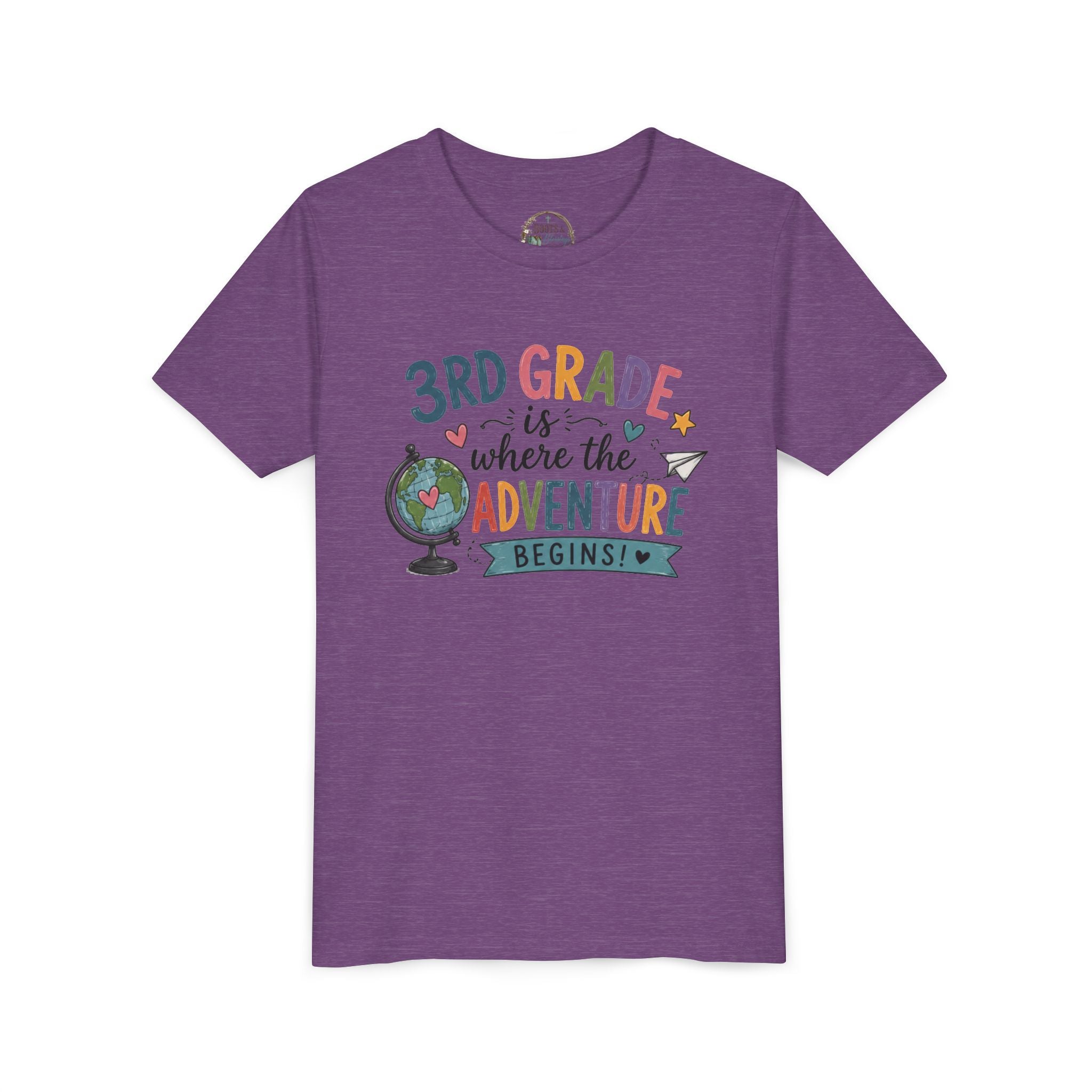 3rd Grade Adventure Begins graphic T-Shirt