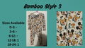 Style 3, 4, and 5 Bamboo Zippy