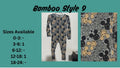 Style 9, 10, 11, 12 Bamboo Zippy