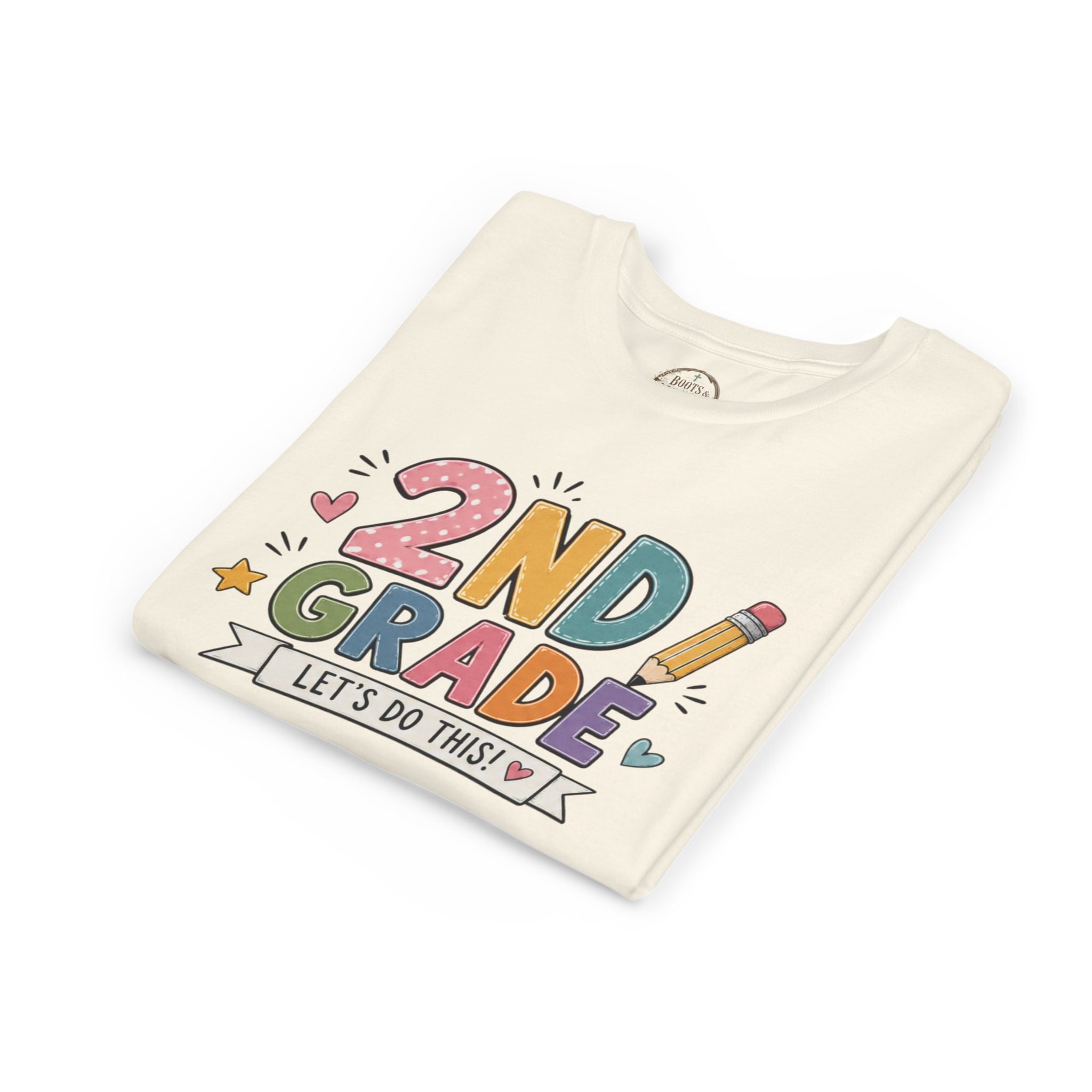 2nd Grade Graphic T-Shirt "Let's Do This" – Back to School Youth T-Shirt
