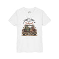 First Day of School Youth Graphic T-Shirt — Vintage Truck Back-to-School Shirt