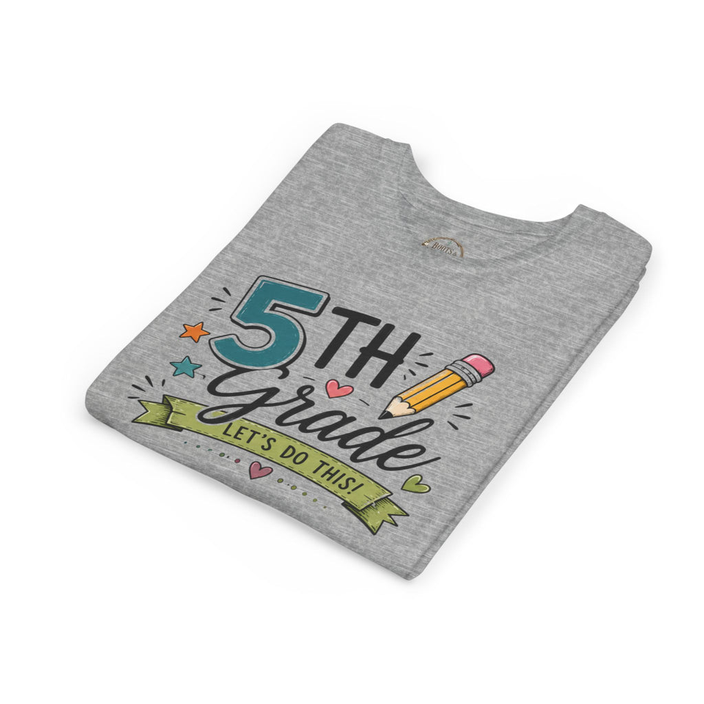 5th Grade Graphic T-Shirt — "Let's Do This" Back-to-School Pencil Design