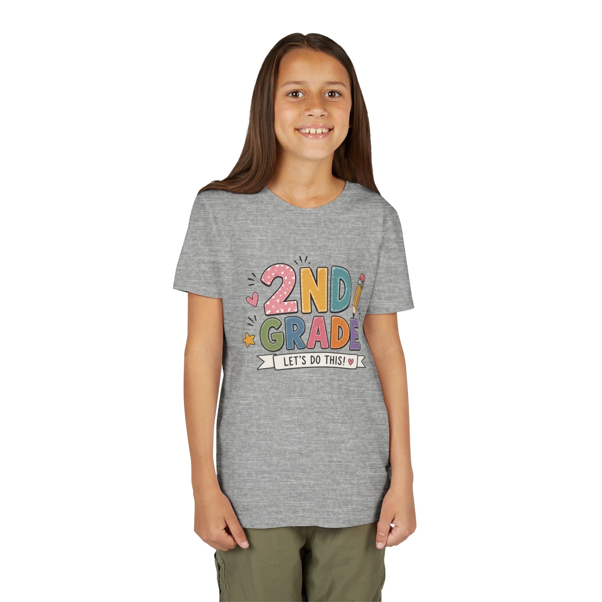 2nd Grade Graphic T-Shirt "Let's Do This" – Back to School Youth T-Shirt