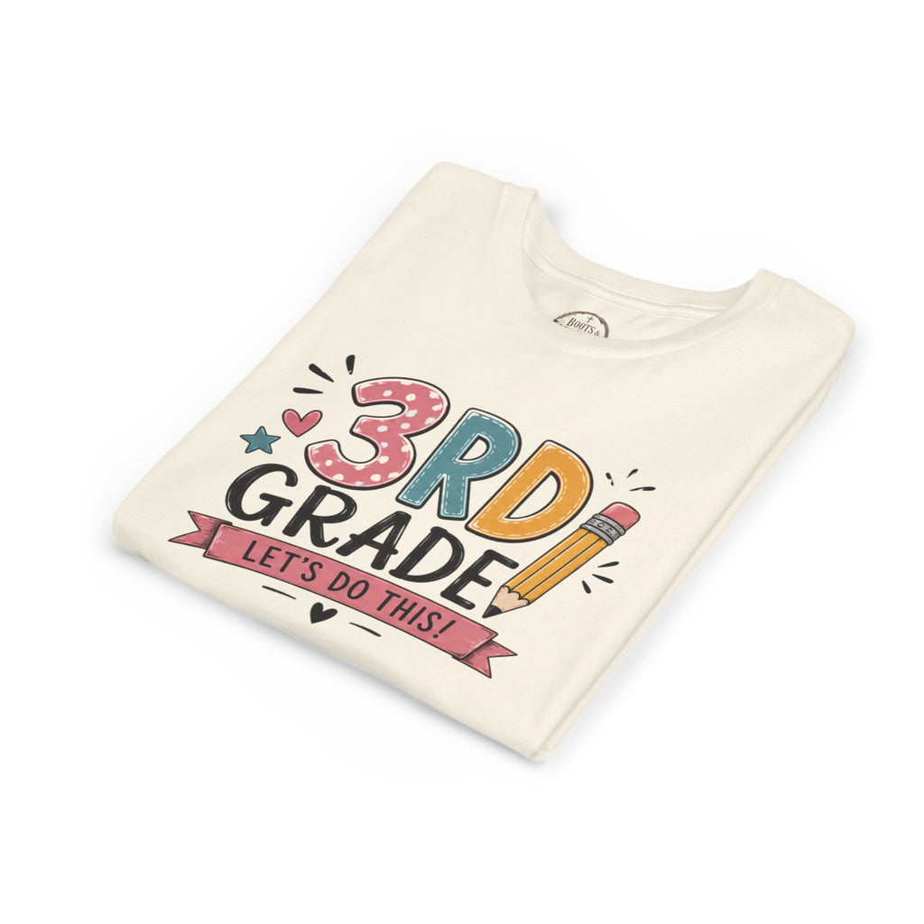3rd Grade Graphic T-Shirt "Let's Do This" Back-to-School Shirt
