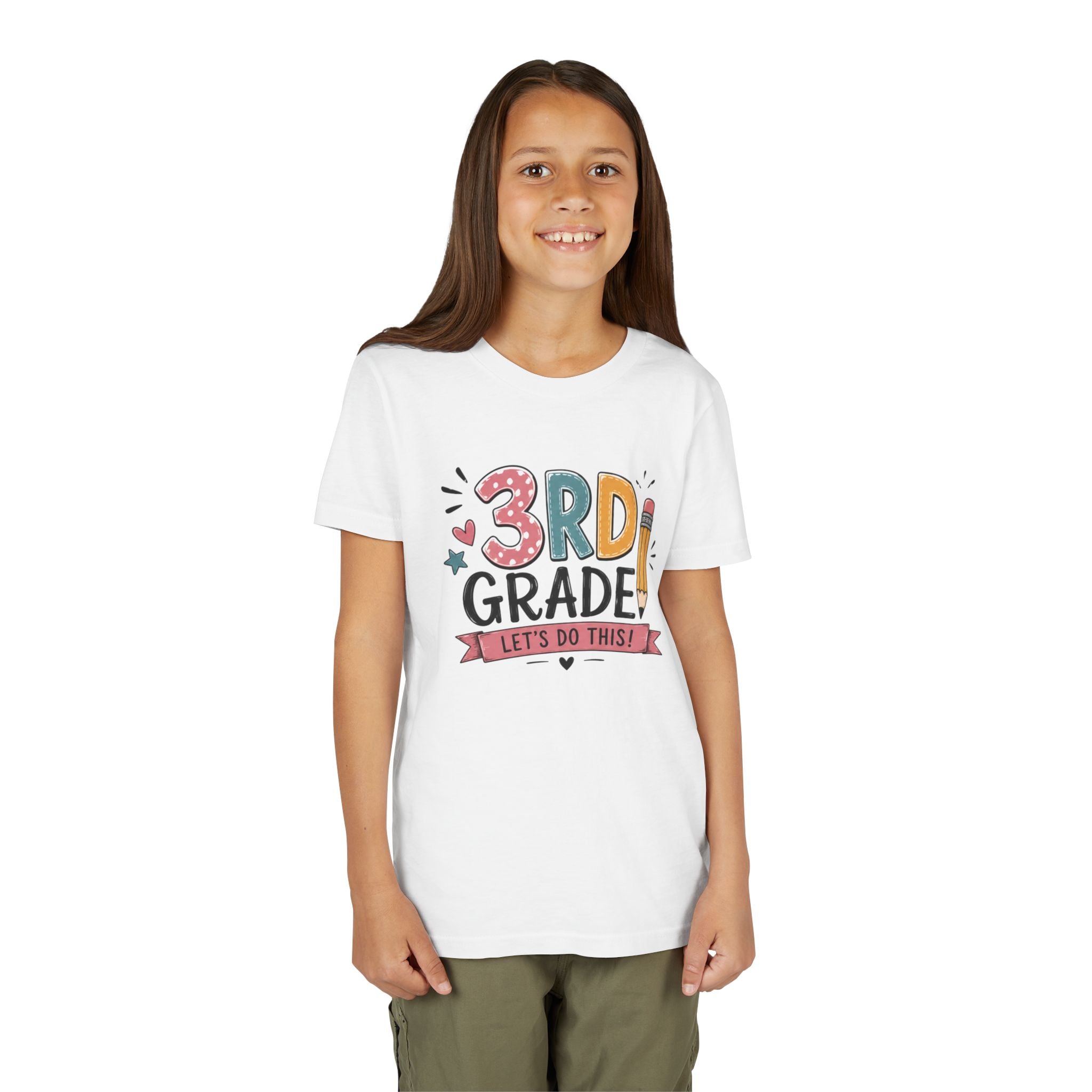 3rd Grade Graphic T-Shirt "Let's Do This" Back-to-School Shirt