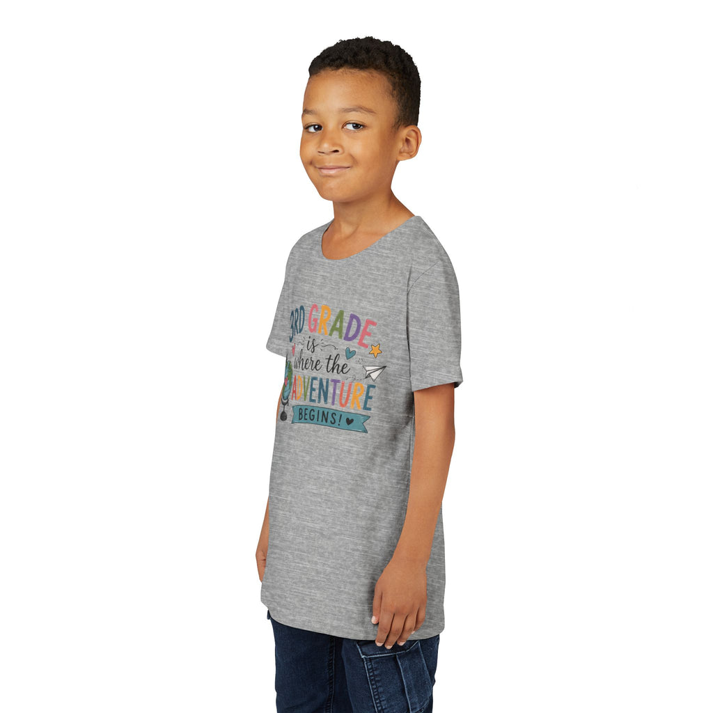 3rd Grade Adventure Begins graphic T-Shirt