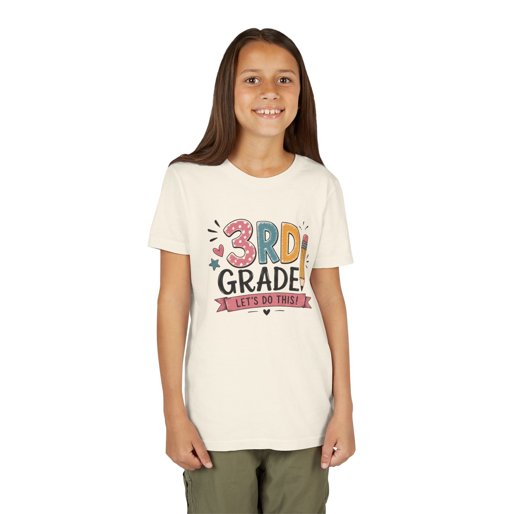 3rd Grade Graphic T-Shirt "Let's Do This" Back-to-School Shirt