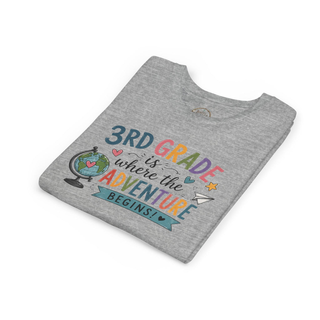 3rd Grade Adventure Begins graphic T-Shirt