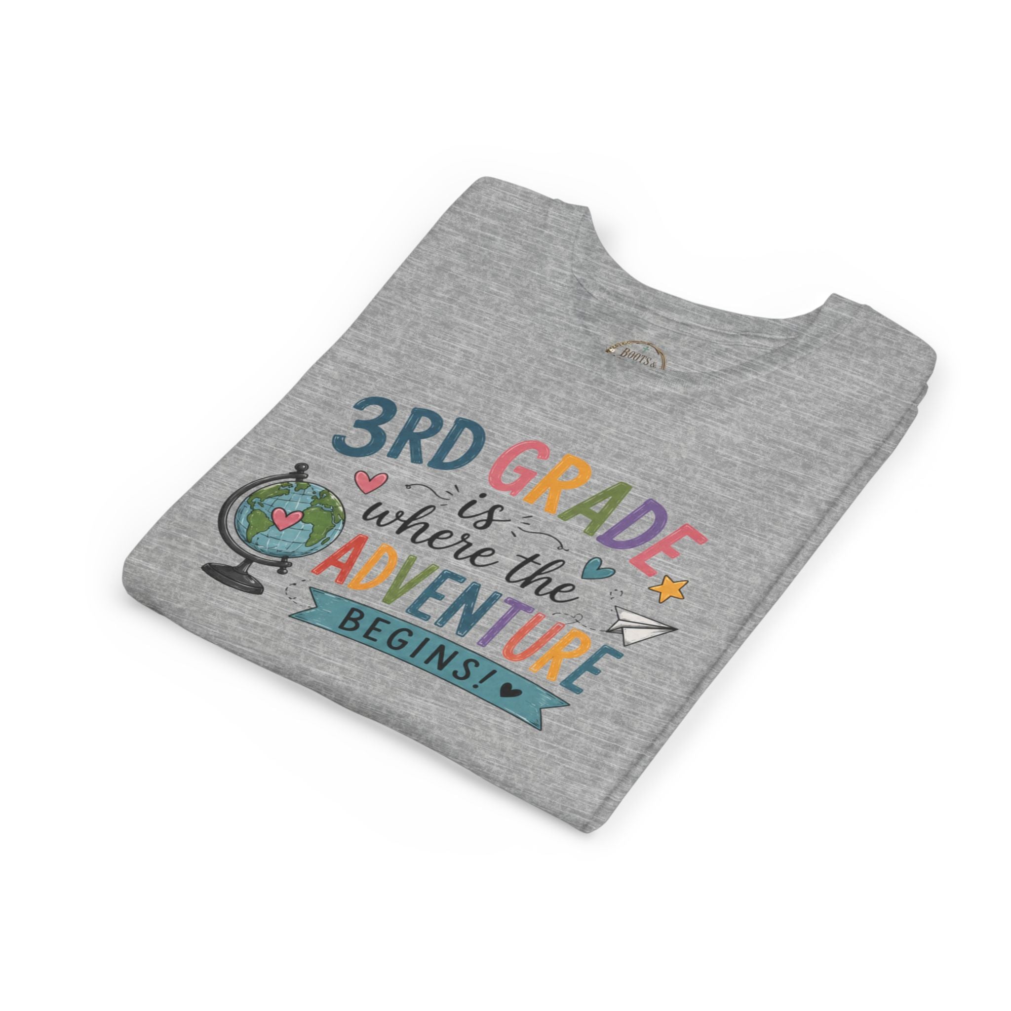 3rd Grade Adventure Begins graphic T-Shirt