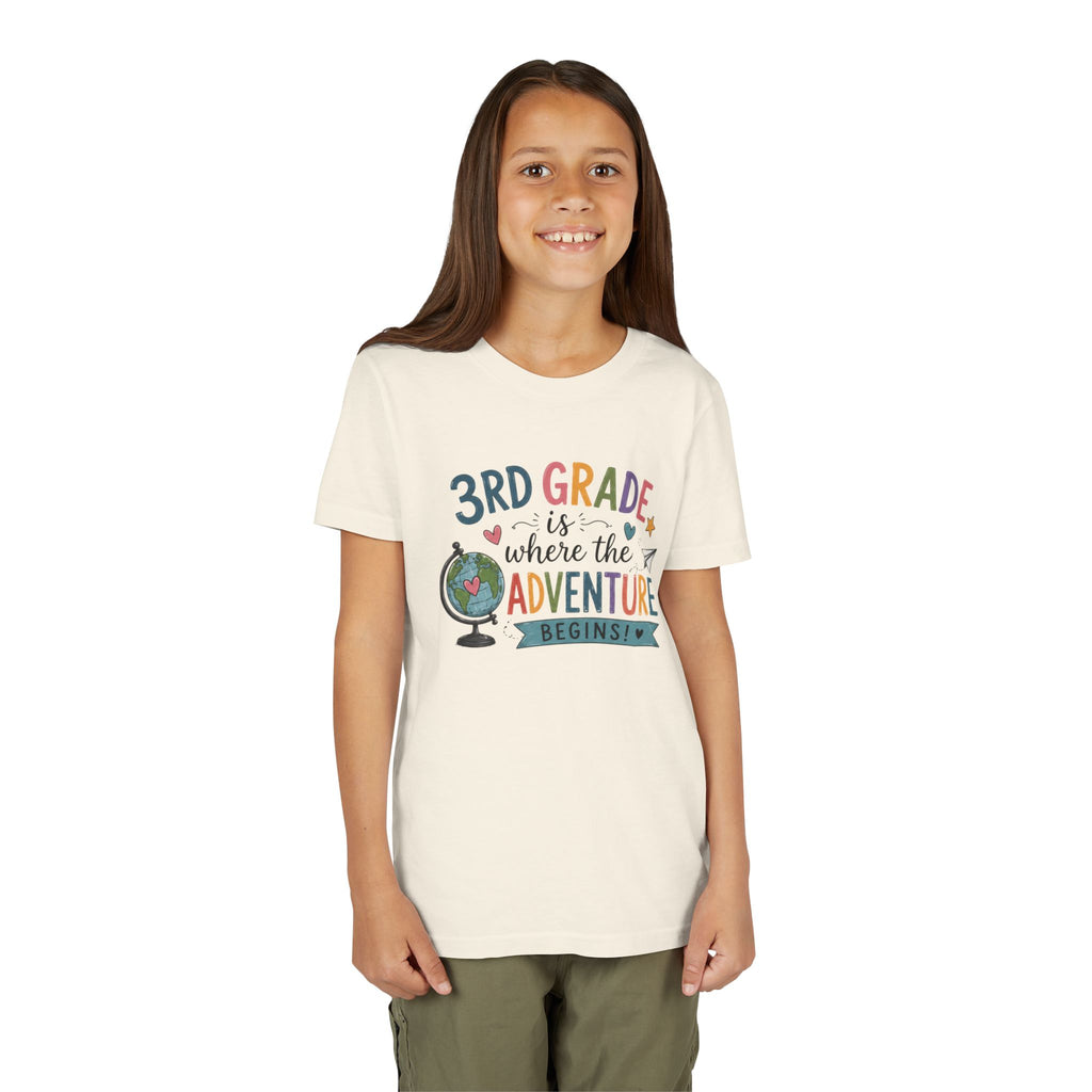 3rd Grade Adventure Begins graphic T-Shirt