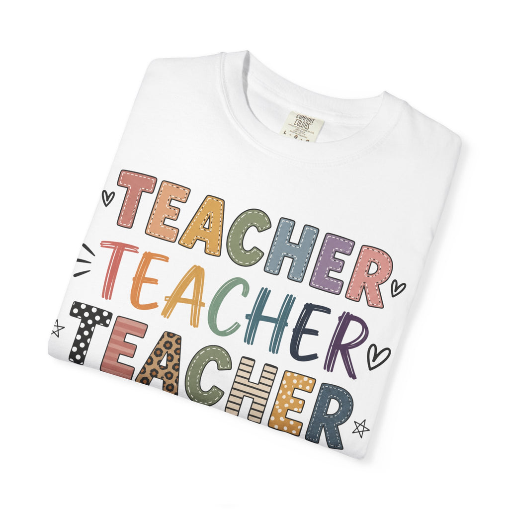 Teacher Graphic T-Shirt — Colorful Teacher Appreciation Tee