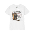 Youth Graphic T-Shirt — "New Grade Same God New Mercies" Christian Back-to-School Shirt