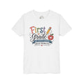 First Grade Graphic T-Shirt - "First Grade: One Year of Learning, Endless Possibilities" Back-to-School Shirt
