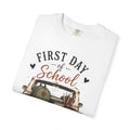 Adult First Day of School Truck Graphic T-Shirt
