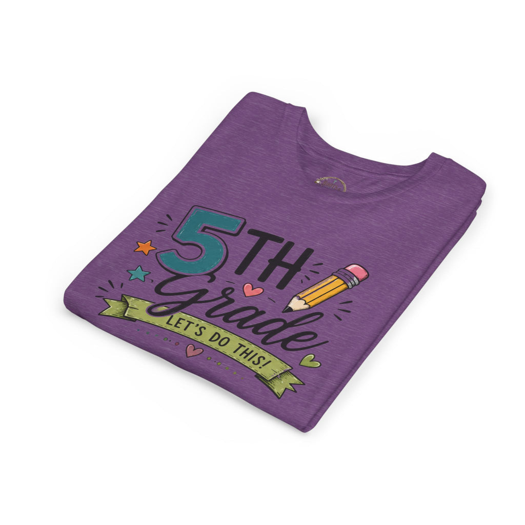 5th Grade Graphic T-Shirt — "Let's Do This" Back-to-School Pencil Design