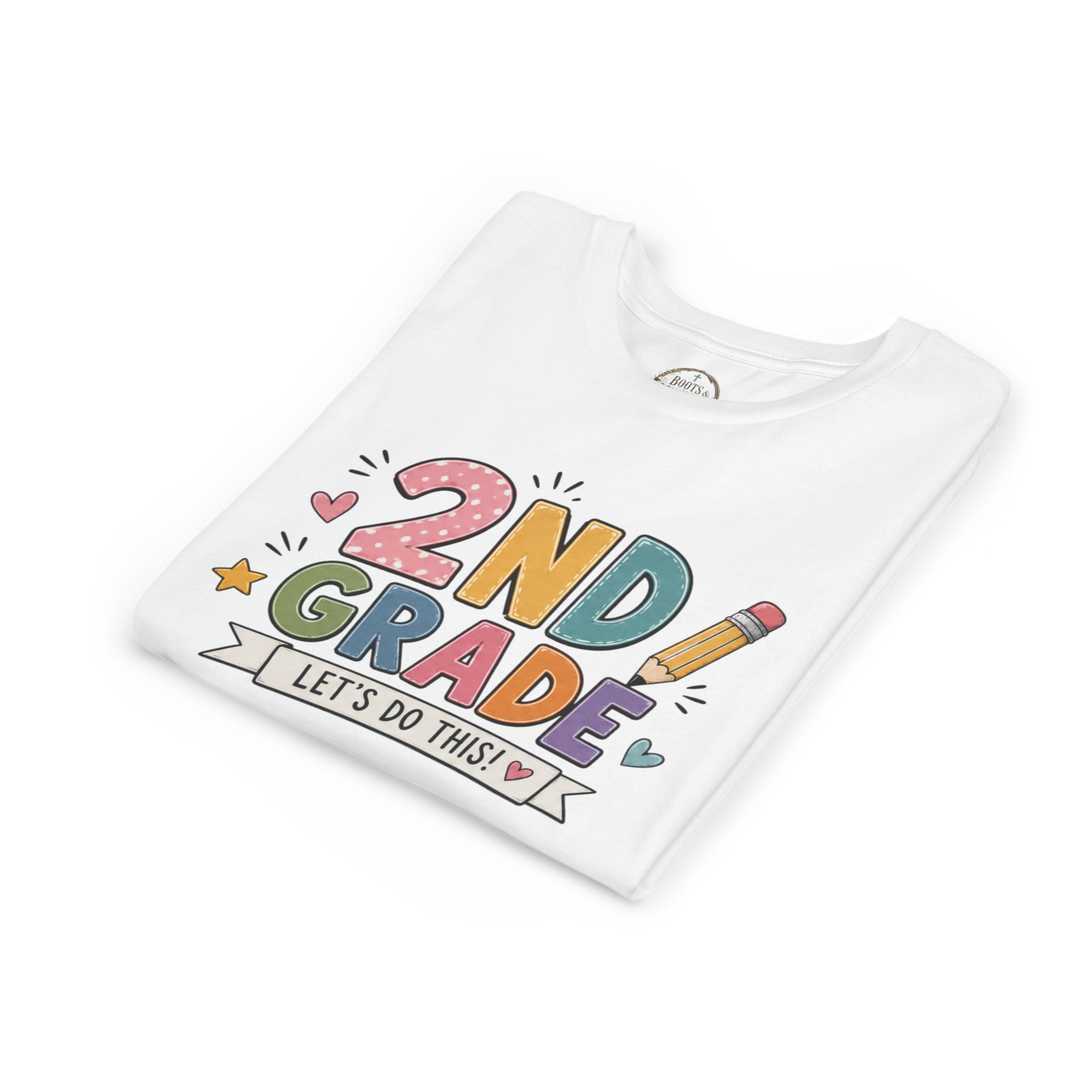 2nd Grade Graphic T-Shirt "Let's Do This" – Back to School Youth T-Shirt