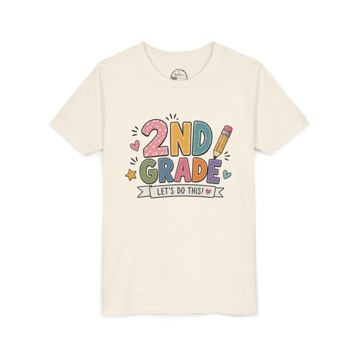2nd Grade Graphic T-Shirt "Let's Do This" – Back to School Youth T-Shirt